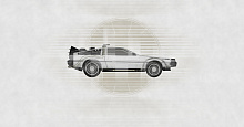 Фотообои в стиле ретро Factura GEOMETRY BACK TO THE FUTURE 7